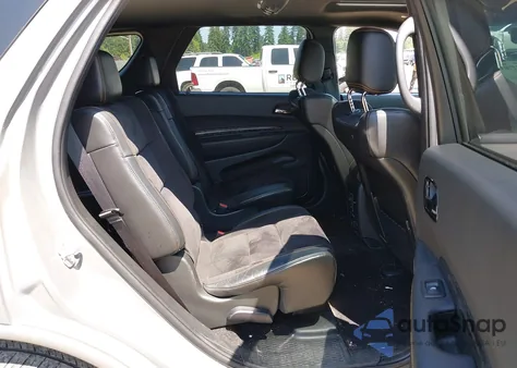 2022 Dodge Durango Orange Sport Awd from USA, damaged, VIN 1C4SDJCT9NC230716